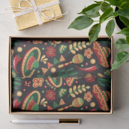 Papel De Seda Mexican Cinco De Mayo Pattern