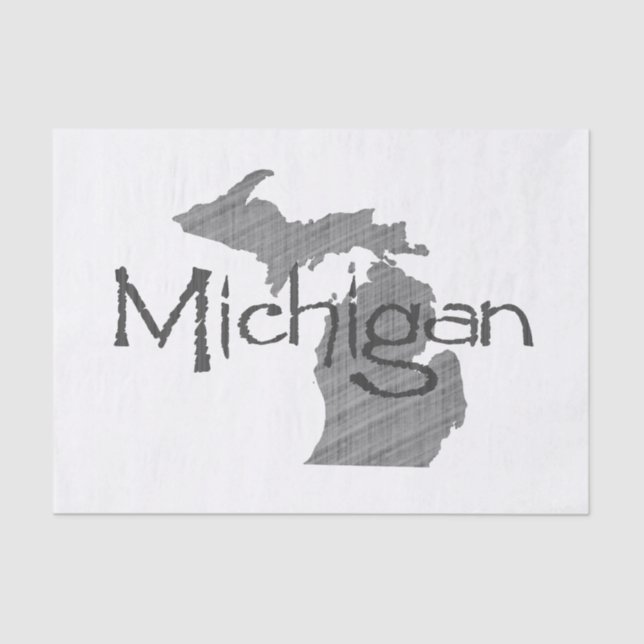 Papel De Seda Michigan (Frente )