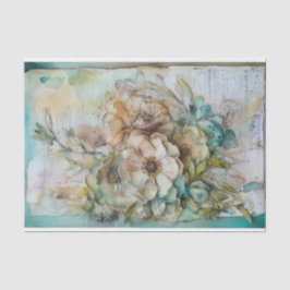 Papel De Seda Mídia mista de chique