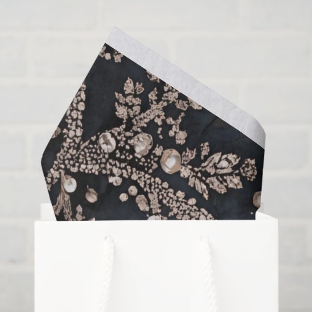 Papel De Seda Midnight Crystal  (Sacola de presentes)