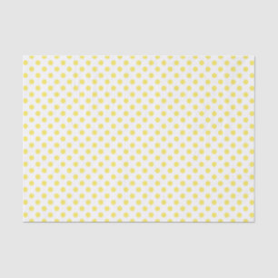 Papel De Seda Milhar Círculos Bolinhas Amarelos