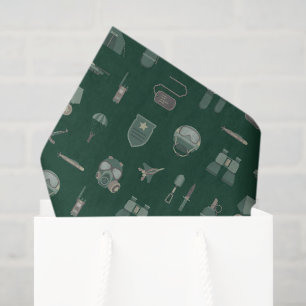 Papel de Seda Militar, Papel de Presente do Exérci