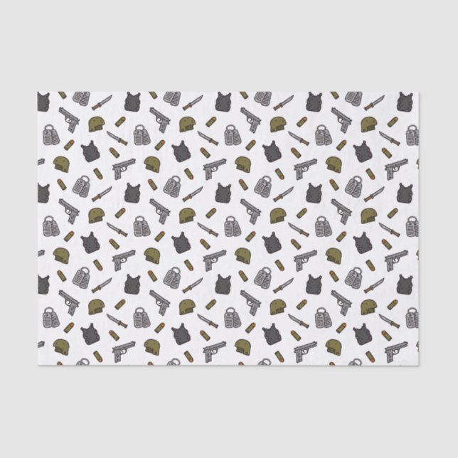 Papel De Seda Military (Frente )