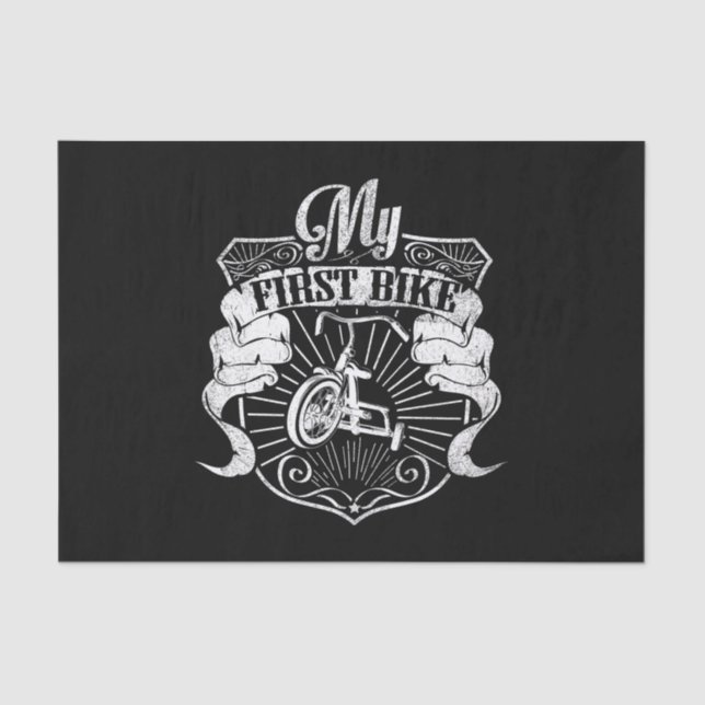 Papel De Seda minha primeira bicicleta (Frente )