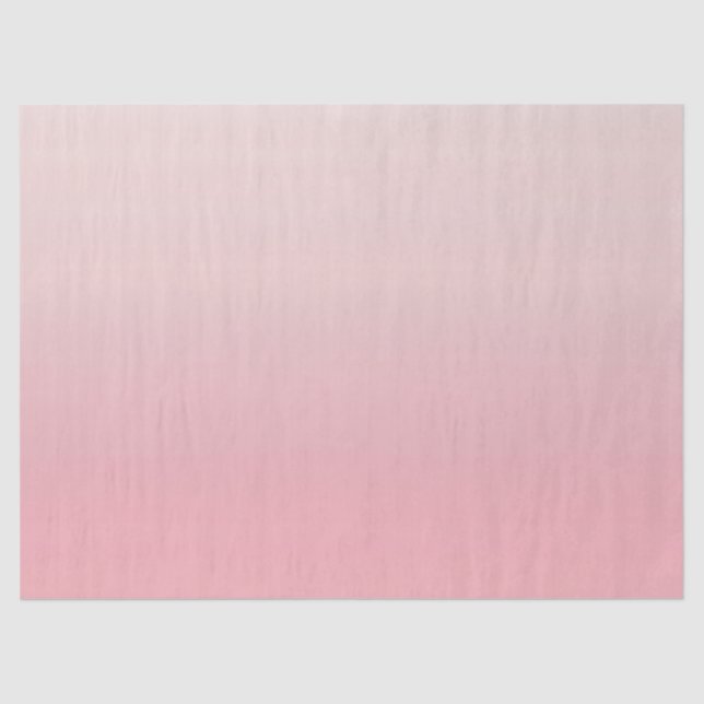 Papel De Seda Minimalista Rosa Gradiente (Frente )