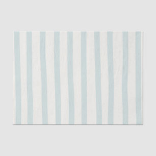 Papel De Seda Mint Green & Ivory Cream Watercolor Strips Modern