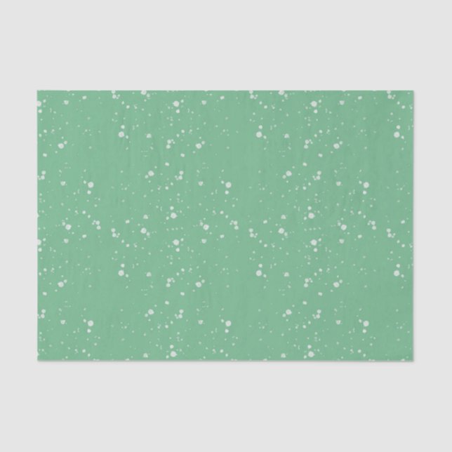Papel De Seda Mint Snow (Frente )