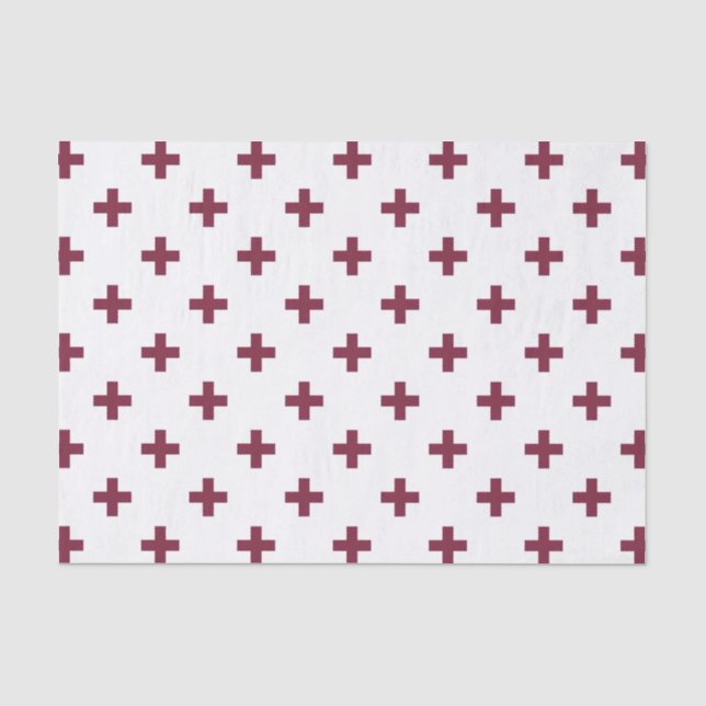 Papel De Seda Mira-frade cruz em branco (Frente )