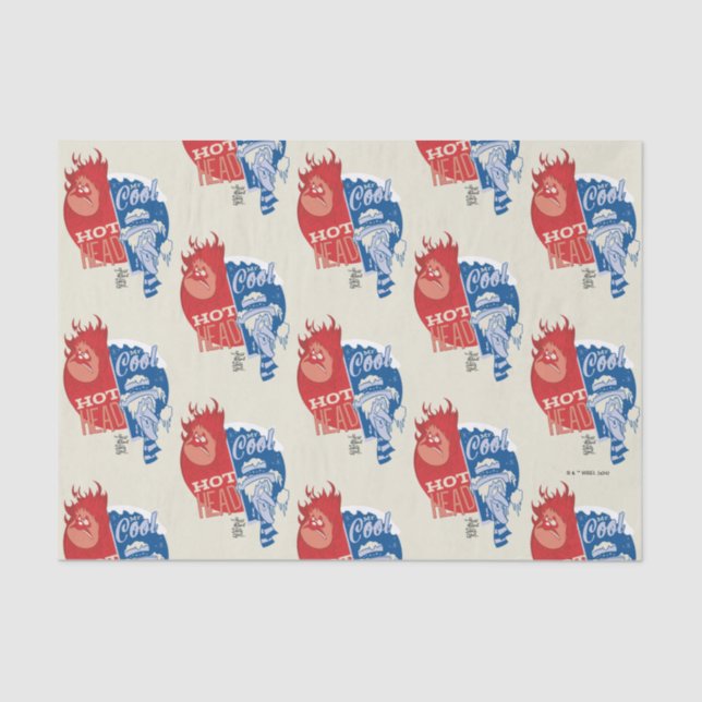 Papel De Seda Miser de calor Cabeça quente e Neve Miser Sr. Lega (Frente )