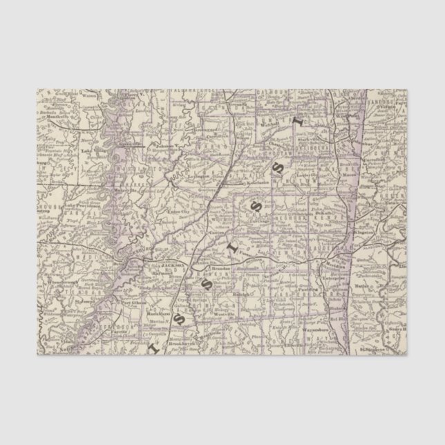 Papel De Seda Mississippi 9 (Frente )