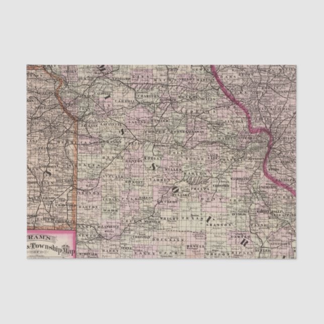 Papel De Seda Missouri 7 (Frente )