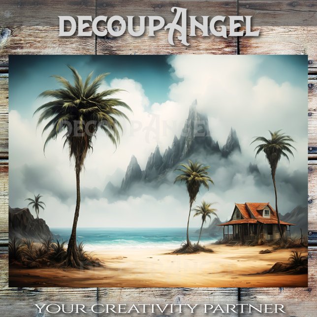 Papel De Seda Mistura de Lojas e Picos Ocultos - Dissociação - (Criador carregado)