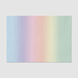 Papel De Seda Mistura de Pastel Bonito Arco-Íris