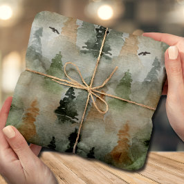 Papel De Seda Misty Forest