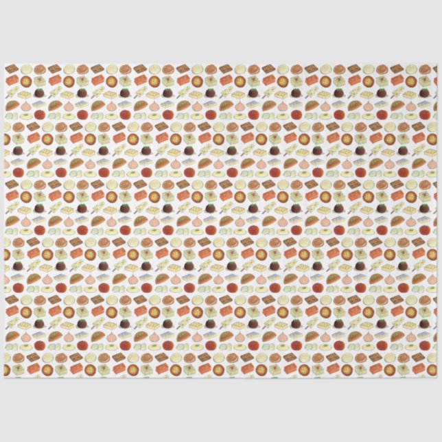 Papel De Seda Mithai Indian Sweets Confectionery Desserts India (Frente )