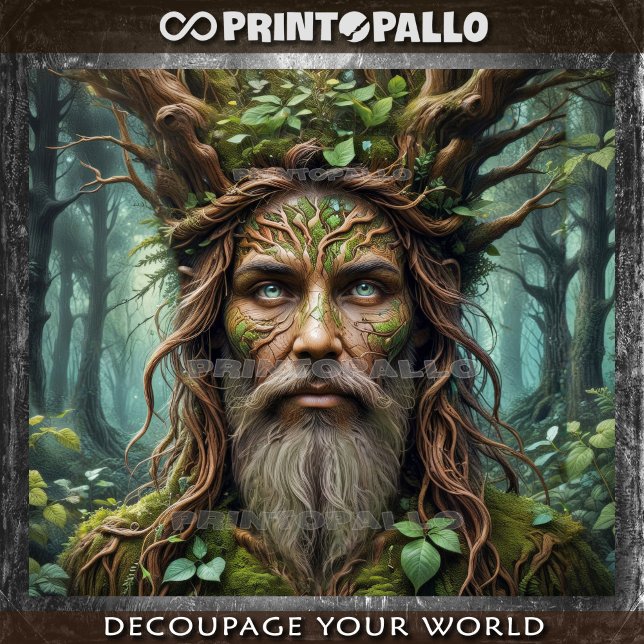 Papel De Seda Mito grego: Drus da árvore (Treant) (Criador carregado)