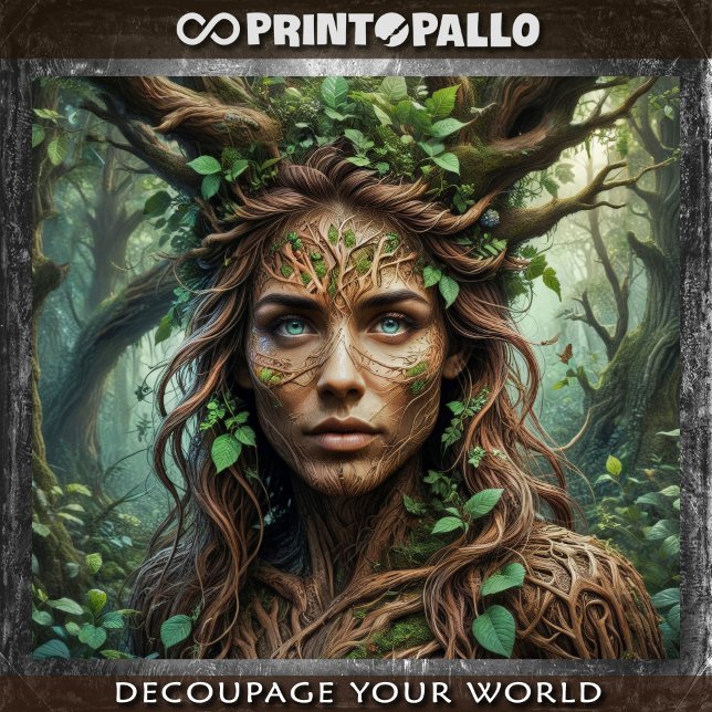 Papel De Seda Mito grego: Dryad da árvore (Criador carregado)