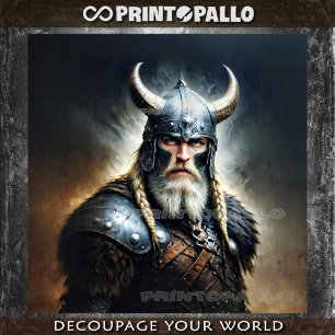 Papel De Seda Mitologia Nórdica: Odin, o deus da Guerra e da Mor