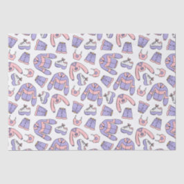 Papel De Seda Moda rosa Vibes 90s