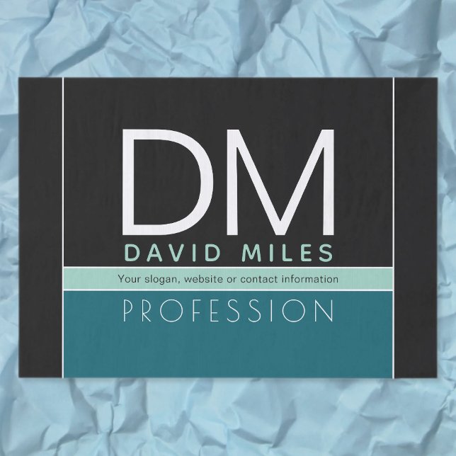 Papel De Seda Modelo de negócios moderno | Todas as cores person (Criador carregado)