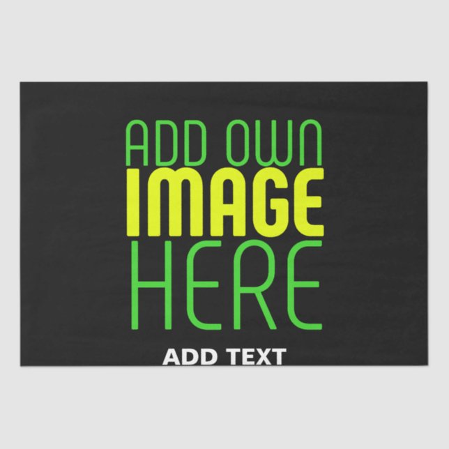 PAPEL DE SEDA MODELO DE TEXTO DE IMAGEM NEGRA SIMPLES EDITÁVEL M (Frente )