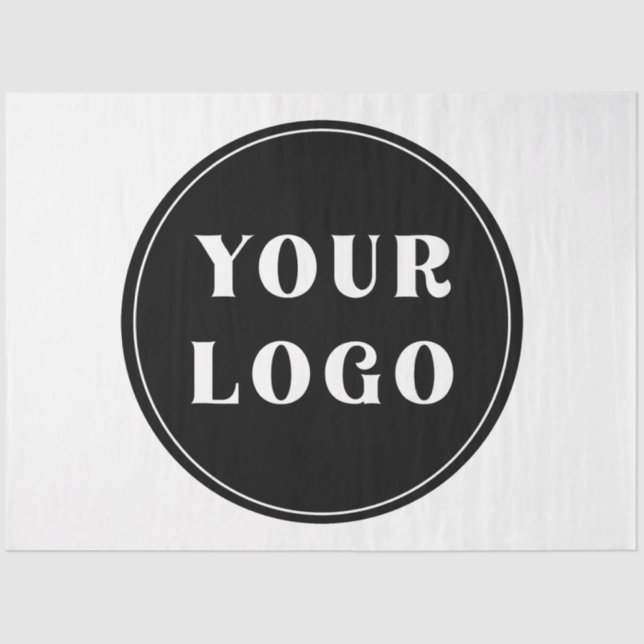 Papel De Seda Moderno, elegante, na moda e personalizável (Frente )