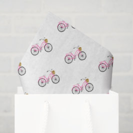 Papel De Seda Modo de Vacinação Diária de Verão da Bicicleta Ros