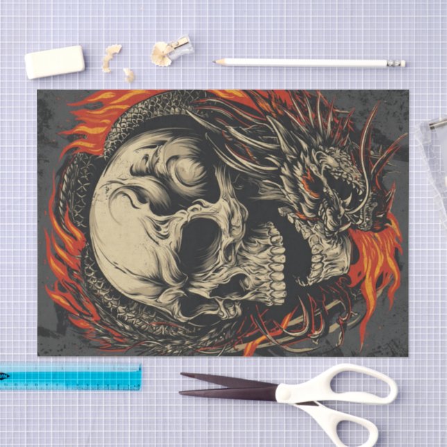 Papel De Seda Modo Fera4 (Arte )