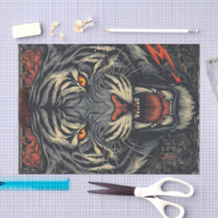 Papel De Seda Modo Fera5
