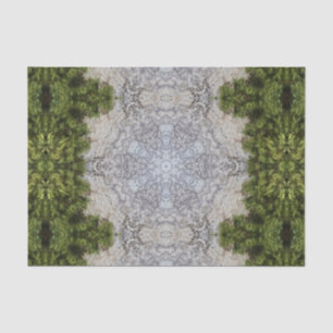 Papel De Seda Moisés Verdes e Arte da Terra