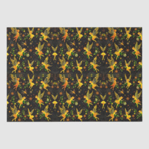 Papel De Seda ~ Mola de Natal multicolor ~