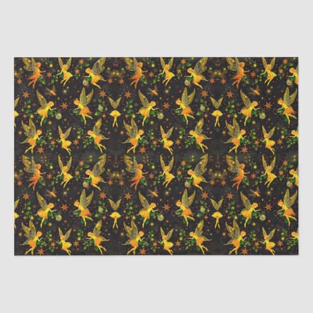 Papel De Seda ~ Mola de Natal multicolor ~ (Frente )