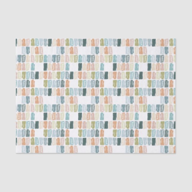 Papel De Seda Molas Pintadas Coloridas (Frente )