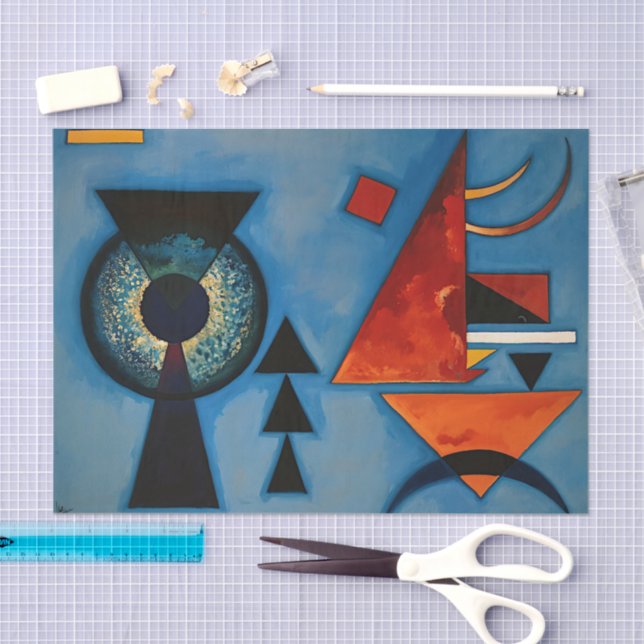 Papel De Seda Molle rudesse , Vassily Kandinsky (Arte )