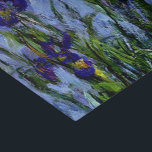 Papel De Seda Monet - Irrises Liláticas<br><div class="desc">Claude Monet pintura floral,  Lilac Irises</div>
