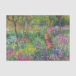 Papel De Seda Monet "O Jardim Íris em Giverny"<br><div class="desc">Monet foi fundador da pintura Impressionista Francesa, da qual "O Jardim Íris em Giverny" (pintado entre 1899 e 1900) é um belo exemplo. É uma celebração de cor, luz e movimento. Quando Monet comprou a propriedade Giverny, ele redesenhou o jardim de flores já plantado em seus terrenos. Sua preferência por...</div>