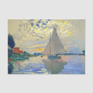 Papel De Seda Monet Sailboat no Le Petit-Gennevilliers