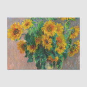 Papel De Seda Monet Sunflower