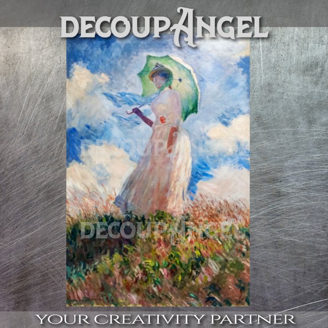 Papel De Seda Monet- Suzanne Hoschedé Decoupage (Criador carregado)