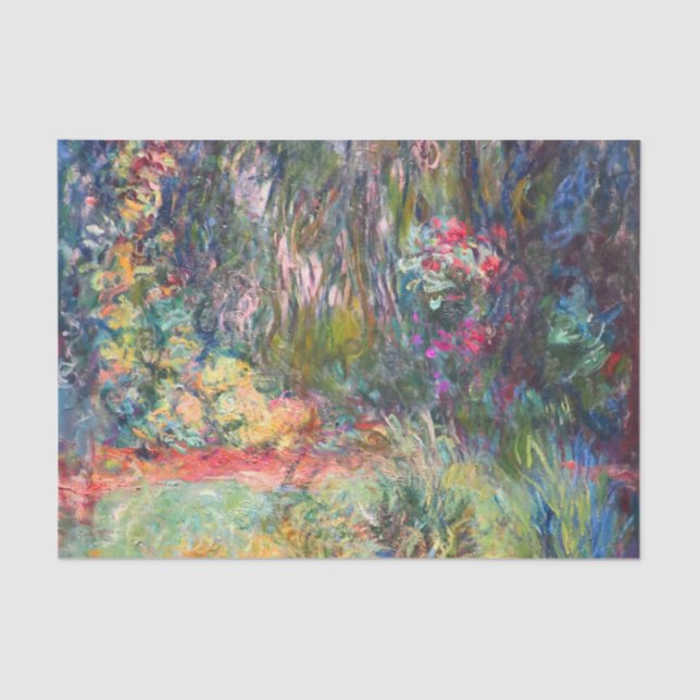 Papel De Seda Monet Water Lily Pond (Frente )