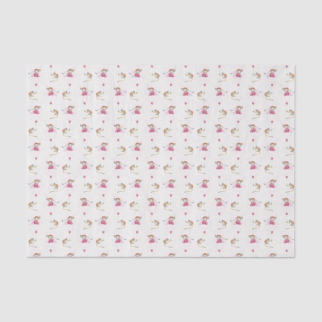 Papel De Seda Monkey baloon party Tissue Papier (Frente )