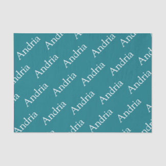 Papel De Seda Monograma com nome editável