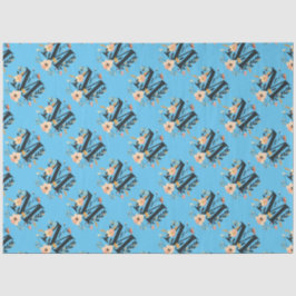 Papel De Seda Monograma Elegante design - Letra M padrão 1