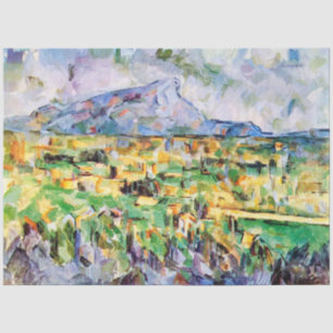 Papel De Seda Mont Sainte-Victoire, Paul Cezanne