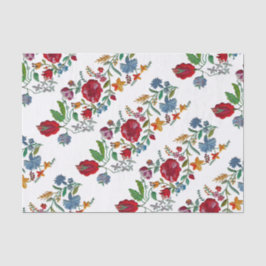 Papel De Seda Montanha Folk Húngara nº 2