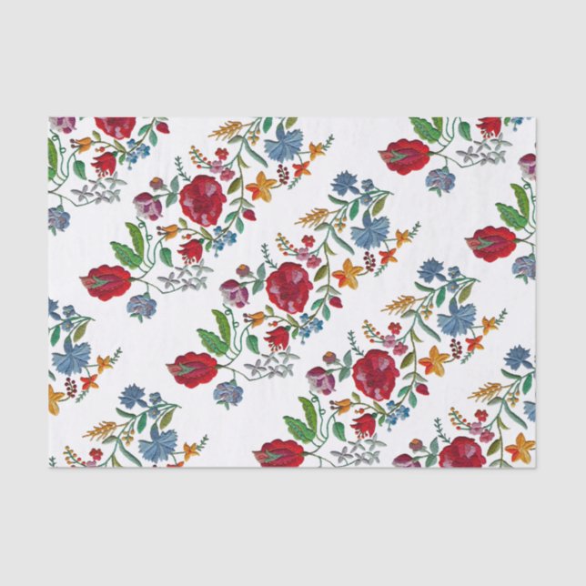 Papel De Seda Montanha Folk Húngara nº 2 (Frente )