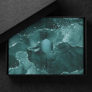 Papel De Seda Moody Agate | Teto Verde Malachite Rich Jewel Tone