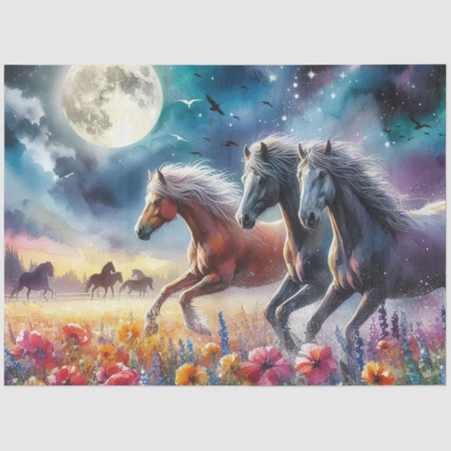 Papel De Seda Moon Racers (Frente )