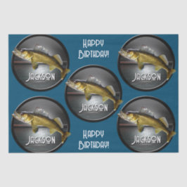 Papel De Seda Moon Water & Walleye Pike