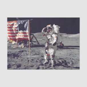 Papel De Seda Moonwalk Apollo 17